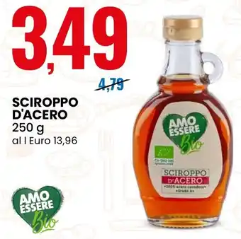 Eurospin Sciroppo d'acero AMO ESSERE Veg offerta