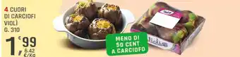 Supermercati Dok 4 cuori di carciofi VIOLÌ offerta