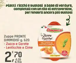 Supermercati Dok Zuppe pronte DIMMIDISÌ offerta