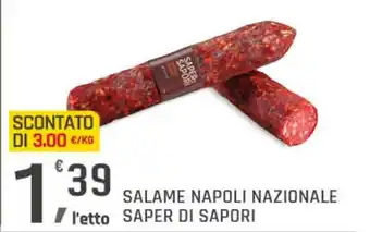 Supermercati Dok Salame napoli nazionale SAPER DI SAPORI offerta