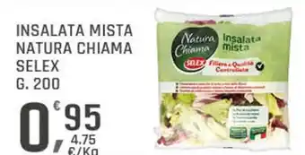 Supermercati Dok Insalata mista natura chiama SELEX offerta