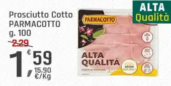 Supermercati Dok Prosciutto cotto PARMACOTTO offerta