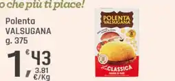 Supermercati Dok Polenta VALSUGANA offerta