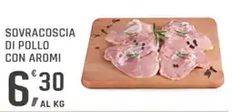 Supermercati Dok Sovracoscia di pollo con aromi offerta