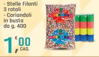 Supermercati Dok Stelle Filanti offerta