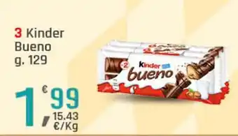 Supermercati Dok 3 KINDER Bueno offerta