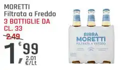 Supermercati Dok MORETTI Filtrata a Freddo offerta