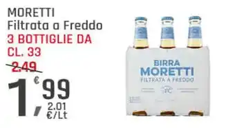 Supermercati Dok MORETTI Filtrata a Freddo offerta