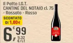 Supermercati Dok Il patto i.g.t. CANTINE DEL NOTAIO offerta