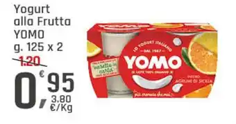 Supermercati Dok Yogurt alla frutta YOMO offerta