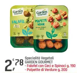 Supermercati Dok Specialità vegetali GARDEN GOURMET offerta