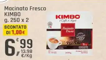 Supermercati Dok Macinato fresco KIMBO offerta