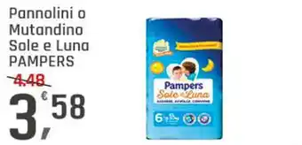 Supermercati Dok Pannolini o mutandino sole e luna PAMPERS offerta