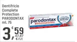 Supermercati Dok Dentifricio complete protection PARODONTAX offerta