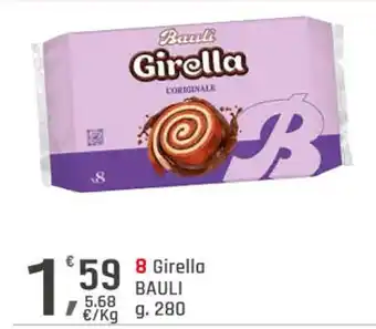 Supermercati Dok 8 girella BAULI offerta