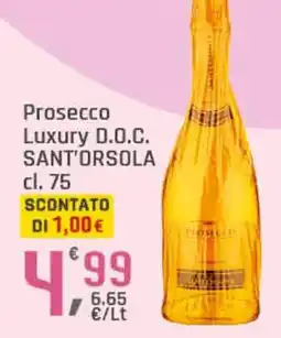 Supermercati Dok Prosecco luxury d.o.c. SANT'ORSOLA offerta