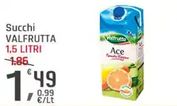 Supermercati Dok Succhi VALFRUTTA offerta