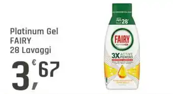 Supermercati Dok Platinum gel FAIRY offerta