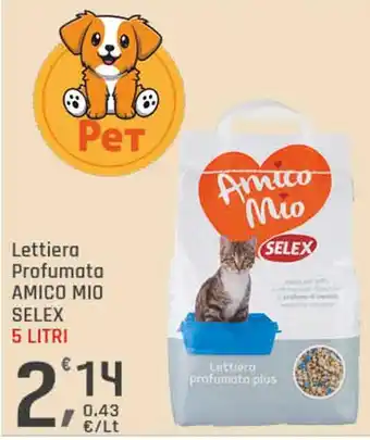 Supermercati Dok Lettiera profumata amico mio SELEX offerta