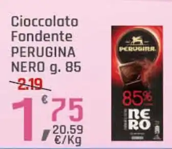 Supermercati Dok Cioccolato fondente PERUGINA NERO offerta