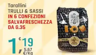 Supermercati Dok Tarallini TRULLI & SASSI offerta