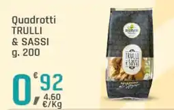 Supermercati Dok Quadrotti TRULLI & SASSI offerta