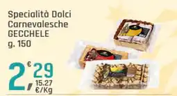 Supermercati Dok Specialità dolci carnevalesche GECCHELE offerta