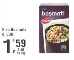 Supermercati Dok Riso basmati SELEX offerta