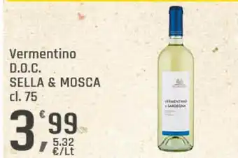 Supermercati Dok Vermentino d.o.c. SELLA & MOSCA offerta