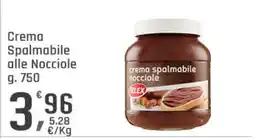 Supermercati Dok Crema spalmabile alle nocciole SELEX offerta