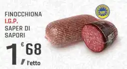 Supermercati Dok Finocchiona i.g.p. SAPER DI SAPORI offerta