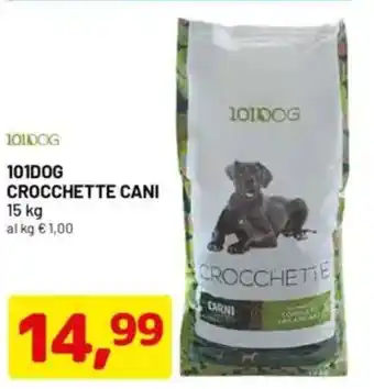 DPiù 101DOG Crocchette carni offerta