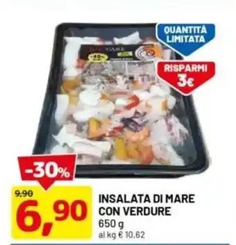 DPiù Insalata di mare con verdure offerta