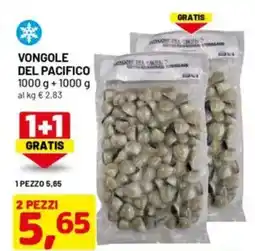 DPiù Vongole del pacifico offerta