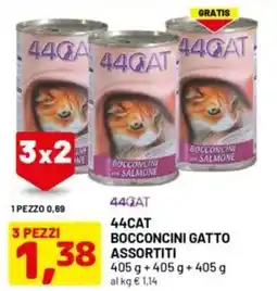 DPiù 44CAT Bocconcini gatto assortiti offerta