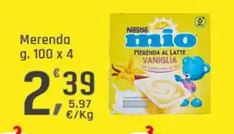 Supermercati Dok Merenda NESTLE MIO offerta