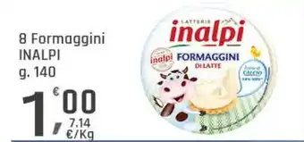 Supermercati Dok 8 Formaggini INALPI offerta