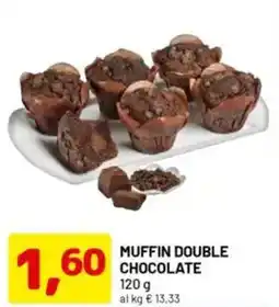 DPiù Muffin double chocolate offerta