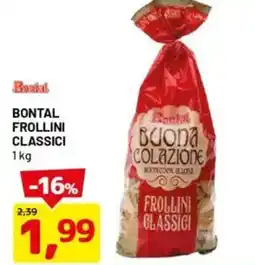 DPiù Bontal frollini classici offerta