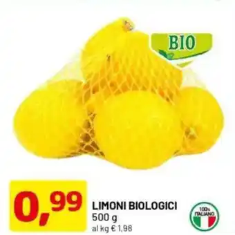 DPiù Limoni biologici offerta