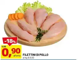 DPiù Filettini di pollo offerta