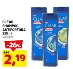 DPiù Clear shampoo antiforfora offerta