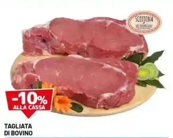 DPiù Tagliata di bovino offerta