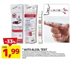 DPiù ALCOLTEST Auto alcol test offerta