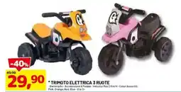 DPiù Trimoto elettrica 3 ruote offerta