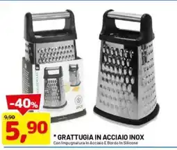 DPiù Grattugia in acciaio inox offerta