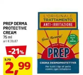 DPiù Prep derma protective cream offerta