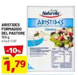 DPiù Aristides formaggio del pastore offerta