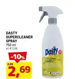 DPiù Dasty supercleaner spray offerta