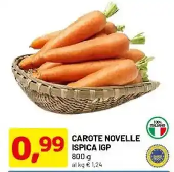 DPiù Carote novelle ispica igp offerta